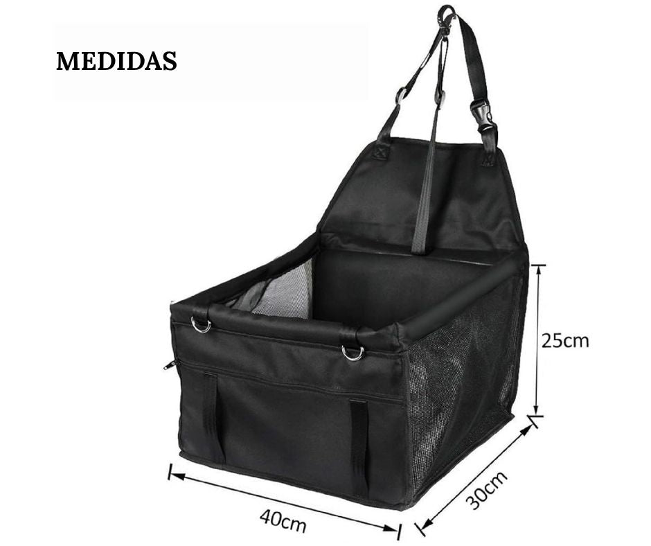 Asiento de carro para mascotas