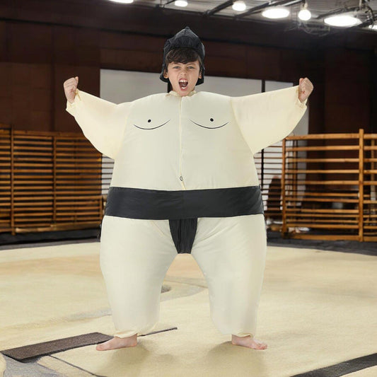 Nuevo Disfraz Inflable Sumo Niños