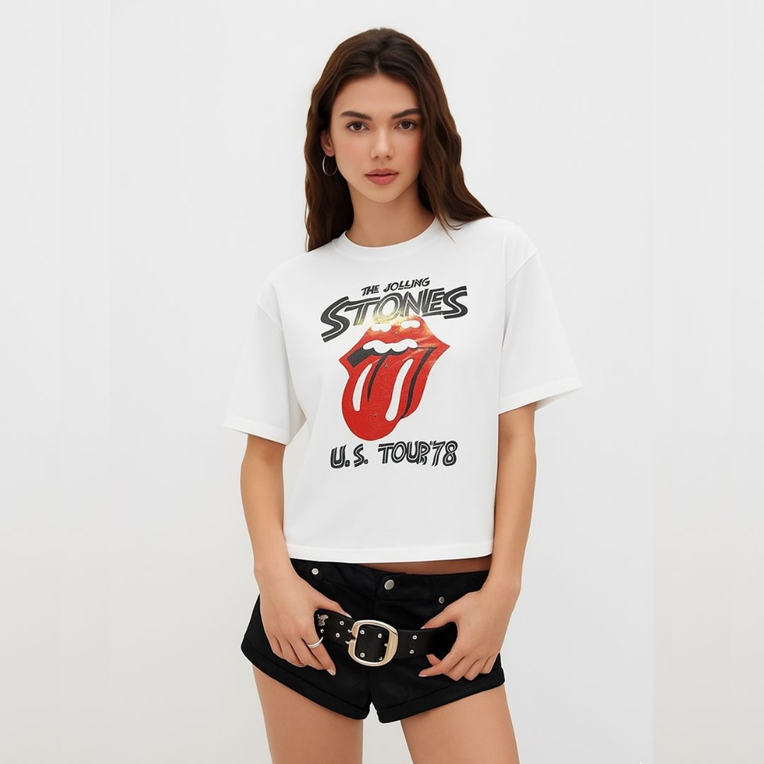 Camiseta Rolling Stones Tour 78