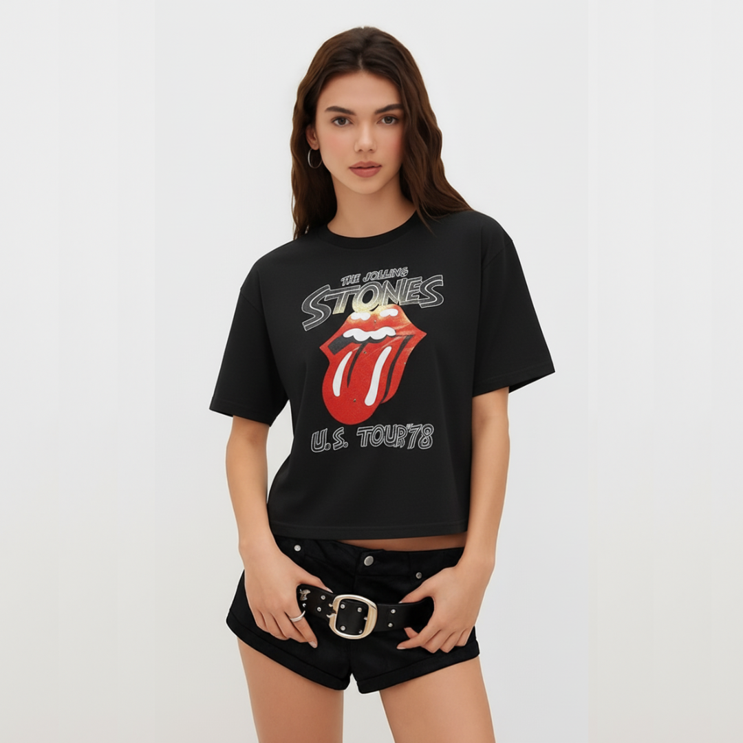 Camiseta Rolling Stones Tour 78