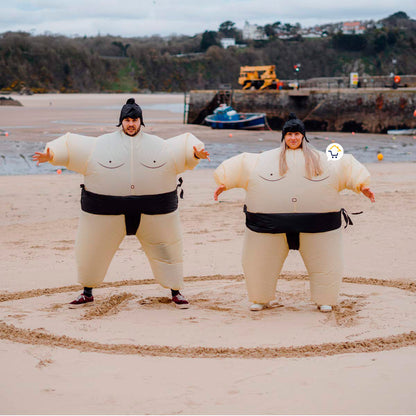 Nuevo Disfraz Inflable Sumo Adulto