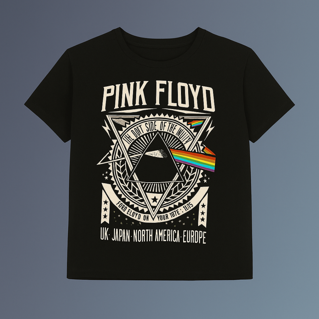 Camiseta Pink Floyd Clasica